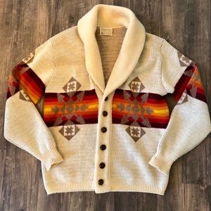 pendleton aztec sweater